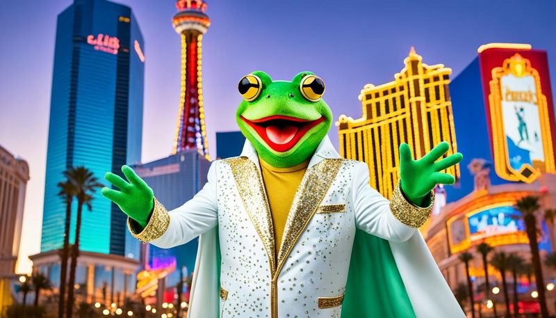 Elvis Frog à Las Vegas